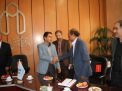 گزارش تصویری  تودیع و معارفه  مدیر کل تحصیلات تکمیلی دانشگاه 